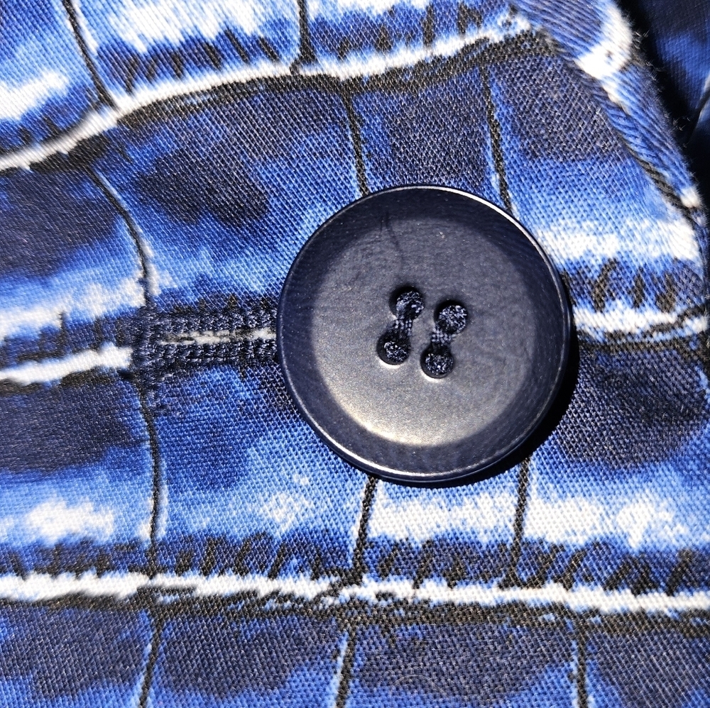 BCBGMAXAZARIA Fitted Snakeskin Printed Jordyn Single Button Blazer - Picture 3 of 6